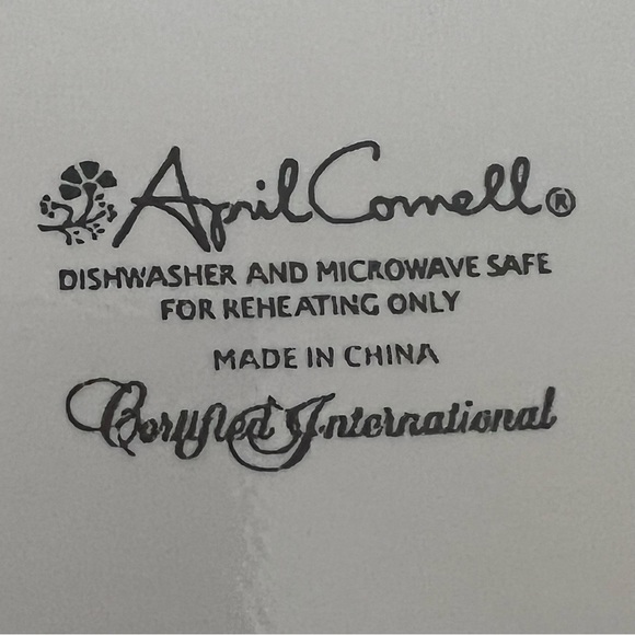 April Cornell Duchess Provençal Floral Plate (11”) & Bowl - Picture 6 of 12